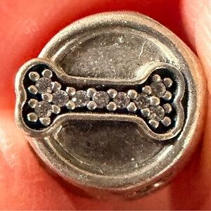 Pandora Dog Bowl with Bone charm